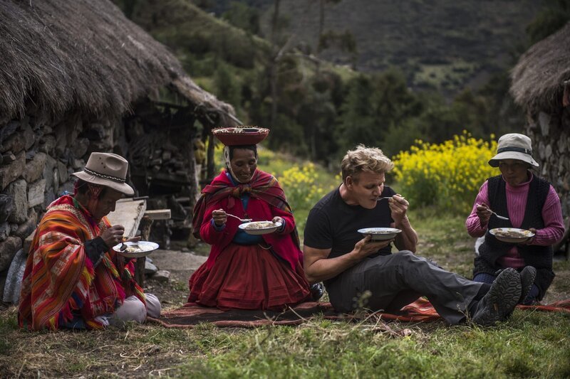 Gordon Ramsay (2.v.r.) – Bild: Studio Ramsay and all3media international Lizenzbild frei