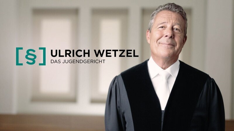 "Ulrich Wetzel - Das Jugendgericht"-Logo mit Richter Ulrich Weztel – Bild: RTL "Ulrich Wetzel - Das Jugendgericht"-Logo mit Richter Ulrich Weztel – Bild: RTL