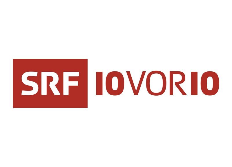 "10vor10": Sendungslogo. – Bild: ZDF/SRF/Grafik "10vor10": Sendungslogo. – Bild: ZDF/SRF/Grafik