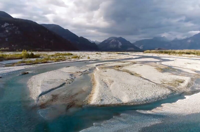 Flussbett des Tagliamento – Bild: Ranfilm