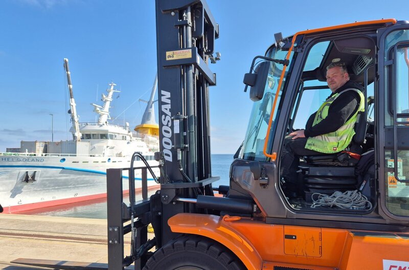 Heiko Ederleh hat sein ganzes Leben auf Helgoland verbracht. – Bild: NDR/ Christian Brandt Heiko Ederleh hat sein ganzes Leben auf Helgoland verbracht. – Bild: NDR/ Christian Brandt