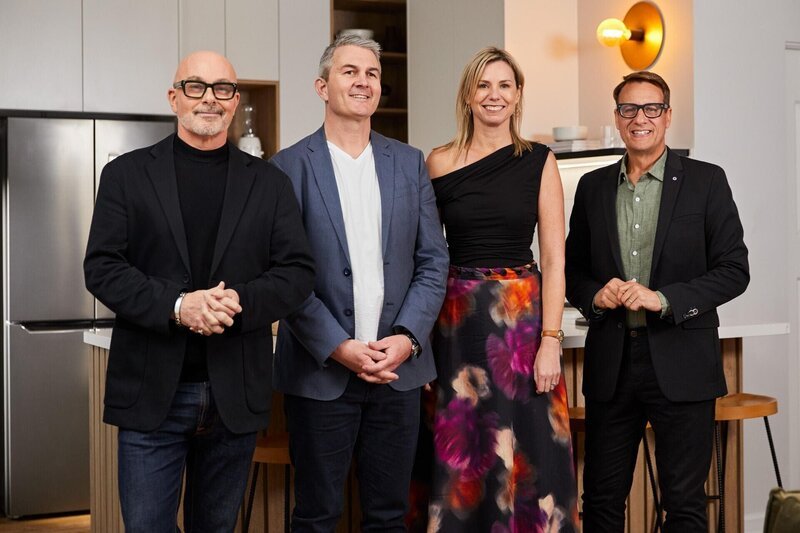 (v.l.n.r.) Neale Whitaker; Russell; Lea; Andrew Winter – Bild: Foxtel Management Pty Limited and Beyond Entertainment Limited
