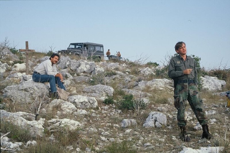 Horst Schimanski (Götz George, l.); Christian Wörner (Groth, Sylvester, r.) – Bild: Bavaria Film GmbH