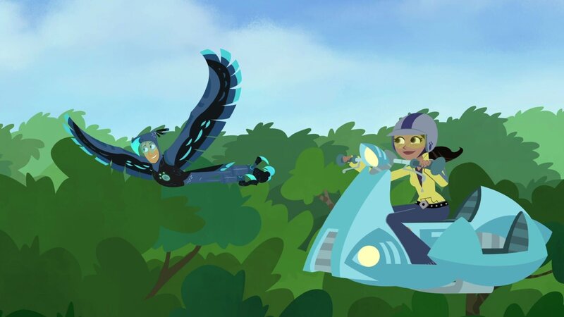 Chris und Stella wollen Gaston Goumand von seinem Vorhaben abhalten. – Bild: SUPER RTL