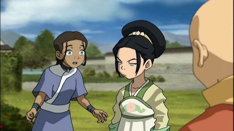 L – R: Katara, Toph – Bild: PLURIMEDIA (Nickelodeon Productions)