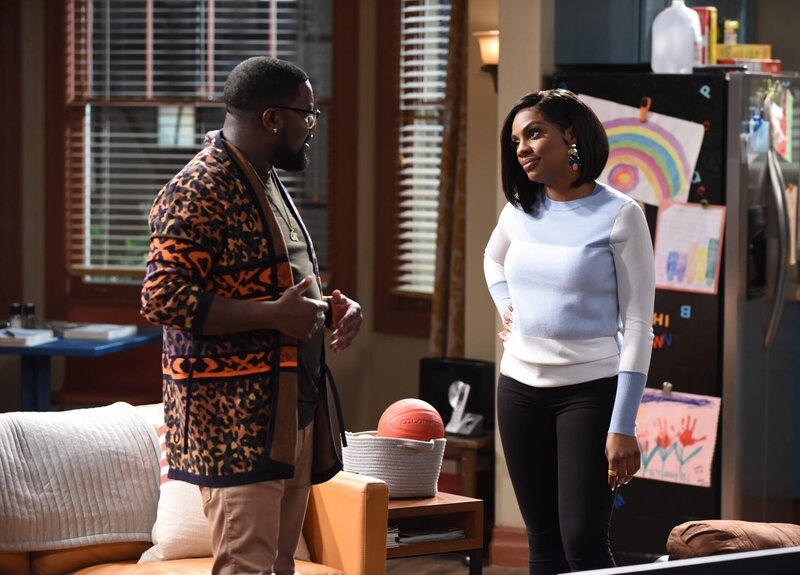 Rel (Lil Rel Howery, l.); Brittany (Jessica „Jess Hilarious“ Moore, r.) – Bild: Fox Broadcasting Co. /​ Ray Mickshaw