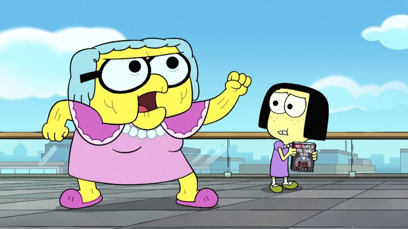 L-R: Gramma Alice Green (voiced by Artemis Pebdani), Tilly Green (voiced by Marieve Herington) – Bild: Disney+