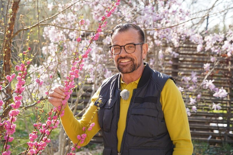 Karl Ploberger zeigt in sechs Schritten den Weg zum Schmetterlingsparadies im eigenen Garten. – Bild: Leopold Mayrhofer/​Natur im Garten