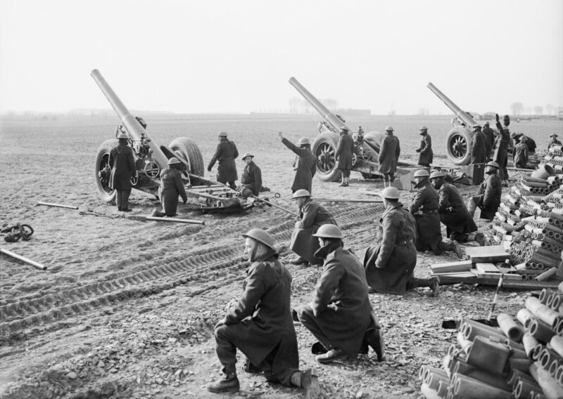 Die britische Armee in Frankreich 1940 +++ – Bild: RTL /​ War Office Second World War Official Collection /​ Blitzkrieg – 1940