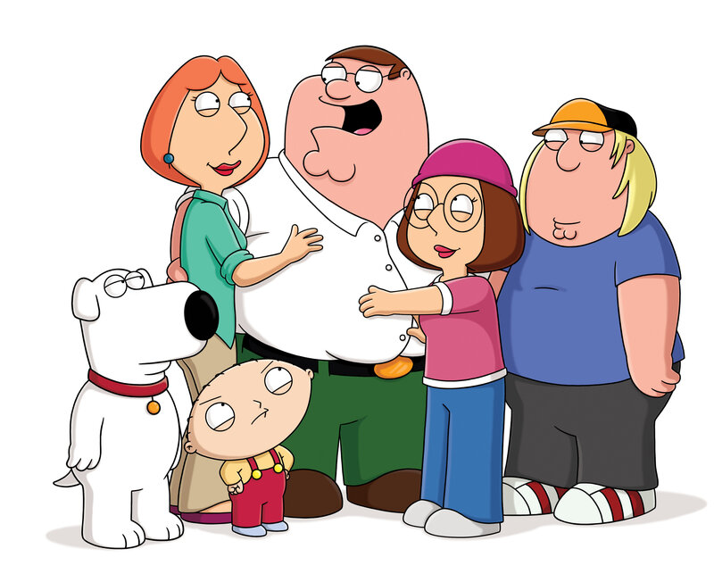 (18. Staffel) – Brian Griffin, Lois Griffin, Stewie Griffin, Peter Griffin, Meg Griffin, Chris Griffin. – Bild: Fox