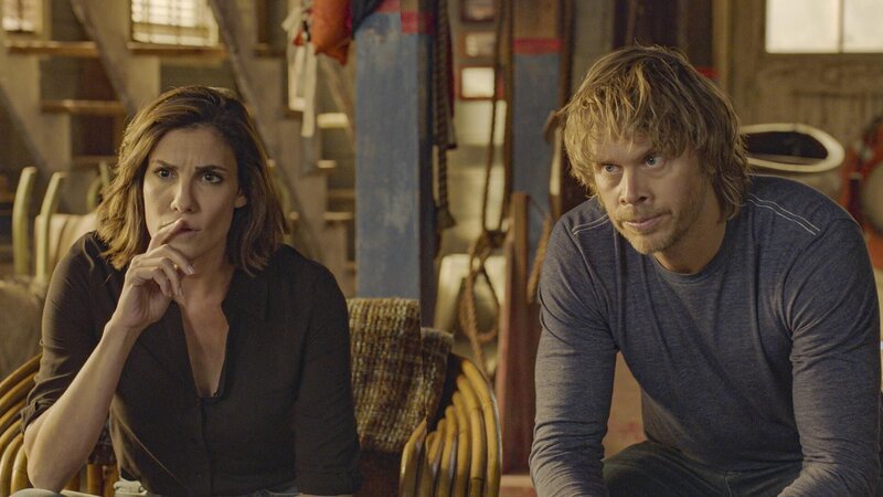 Daniela Ruah (Special Agent Kensi Blye) and Eric Christian Olsen (LAPD Liaison Marty Deeks) – Bild: ATV2
