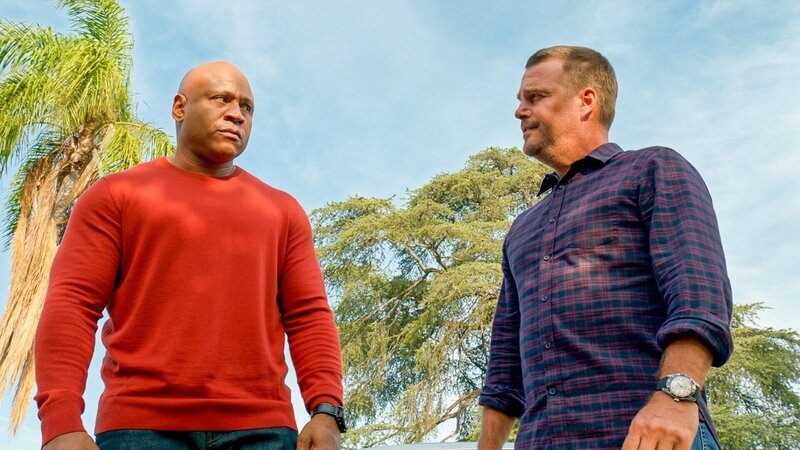 (v.li.): LL Cool J (Special Agent Sam Hanna), Chris O’Donnell (Special Agent G. Callen). – Bild: ORF/​Sevenone International/​CBS