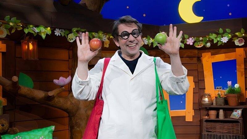 Professor Juri: Apfeltasche 1 – Bild: KiKA