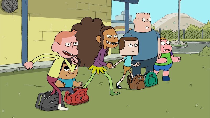 v.li.: Dustin, Emilio, Chelsea, Jeff, Nathan, Clarence – Bild: Cartoon Network Studios