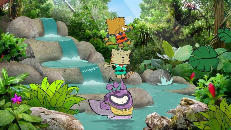 Ollie und Ratu haben die Ängste überwunden. – Bild: BR/​Cottonwood Media