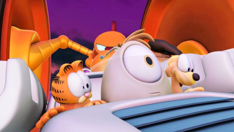 Garfield ist im Einsatz für die gute Sache. – Bild: ORF/​Mediatoon/​Dargaud Media/​Paws Inc.