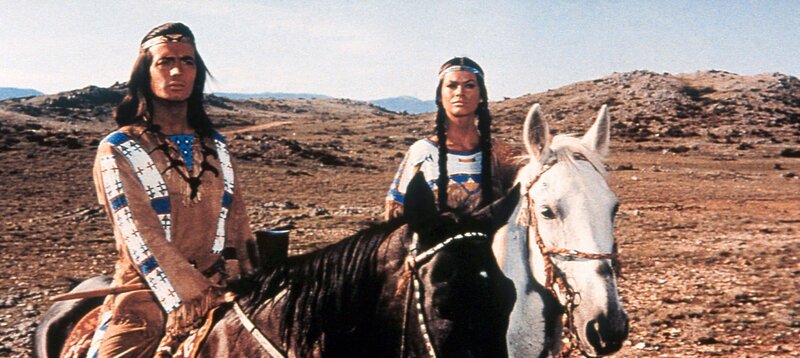 Winnetou und sein Freund Old Firehand – Bild: ORF