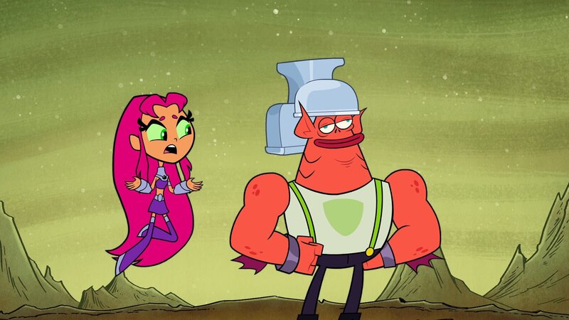 v.li.: Starfire, Freak – Bild: Warner Bros. Entertainment Inc.