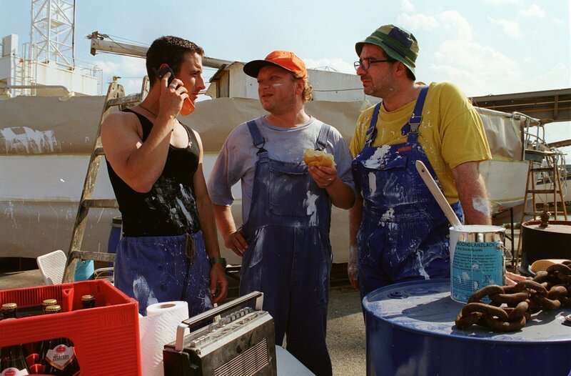 Dolce Vita & Co „Frühlingserwachen“. Im Bild: Gunther Gillian, Reinhard Nowak, Michael Niavarani. – Bild: ORF/​MR Film/​Thomas Prodinger