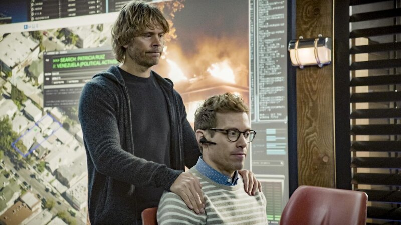 Marty Deeks (Eric Christian Olsen, l.); Eric Beale (Barrett Foa, r.) – Bild: ProSiebenSat.1 Media SE