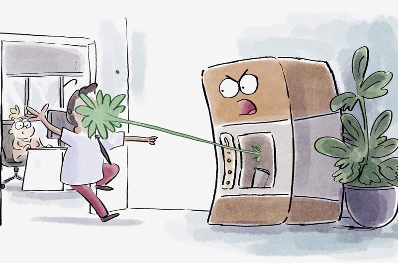 Viele Menschen befürchten, dass Künstliche Intelligenz uns aus Verachtung zerstören will. – Bild: Folimage/​Ex Nihilo