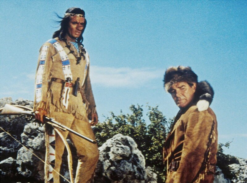 Winnetou und sein Freund Old Firehand – Bild: ARD Degeto
