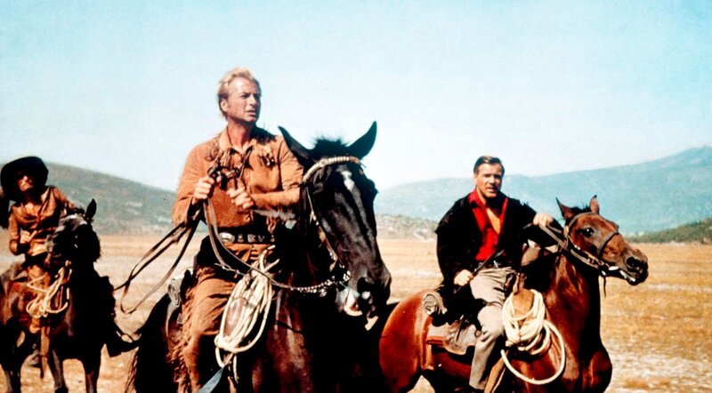 Lex Barker, Götz George. – Bild: ORF (FS1/FS2) Lex Barker, Götz George. – Bild: ORF (FS1/FS2)
