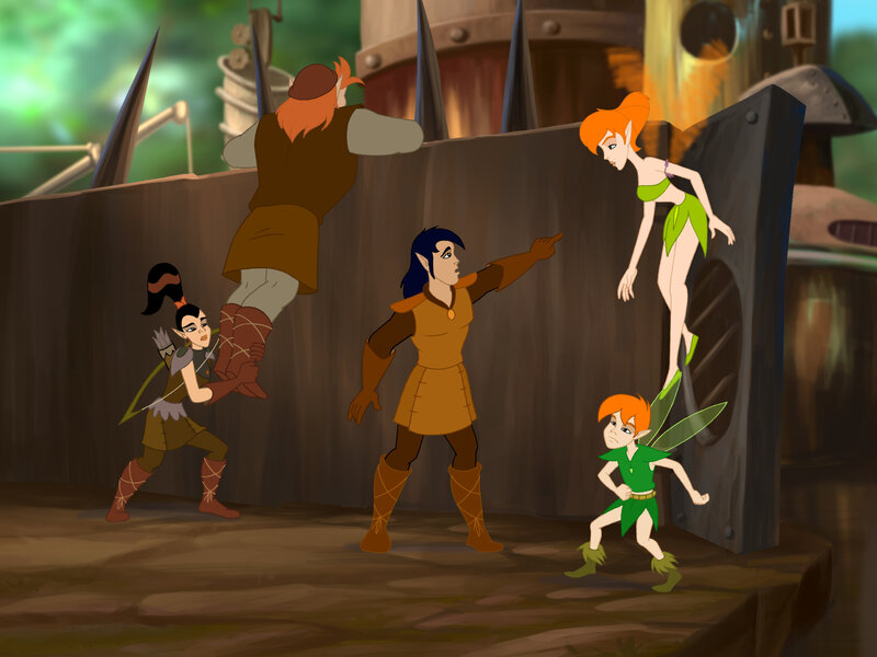 Mit Liebe und Freude pflegen die Elfen das Mittelland. Doch dieser Frieden wird mit einem Mal bedroht. Denn der Herr der Kobolde, will sich das Mittelland unter den Nagel reißen … – Bild: Your Family Entertainment AG