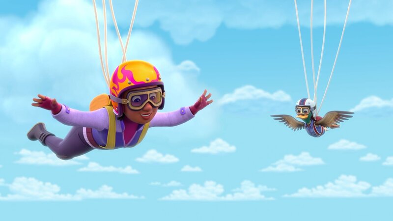 v.li.: Mayor Greatway, Mr. Ducky Doo – Bild: Paramount