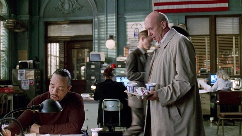 Captaine Donald Cragen (Dann Florek, r.) und Detective Tutuola (Ice-T) – Bild: TVNOW