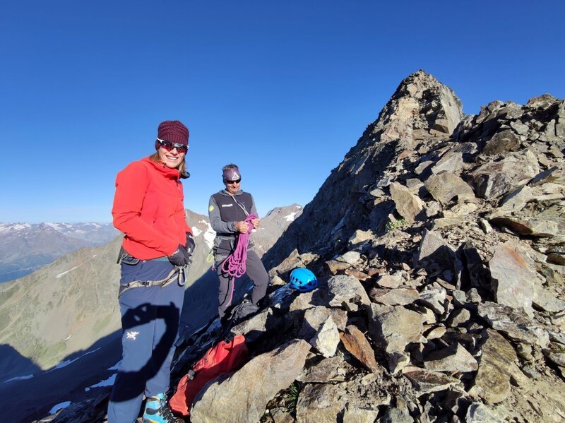 Stubaier Wildspitze, Marlies Raich. – Bild: ORF/Toni Silberberger Stubaier Wildspitze, Marlies Raich. – Bild: ORF/Toni Silberberger