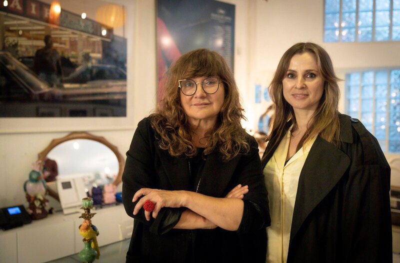 Jagoda Marinic mit Isabel Coixet (li.) – Bild: HR/​Carlos Fuchs