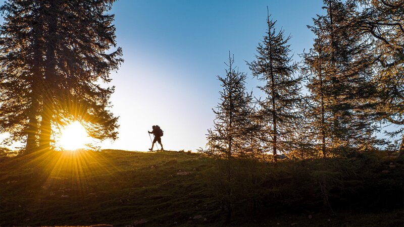 Bergwelten Weitwandern mit Ernst Merkinger. – Bild: Bergblick