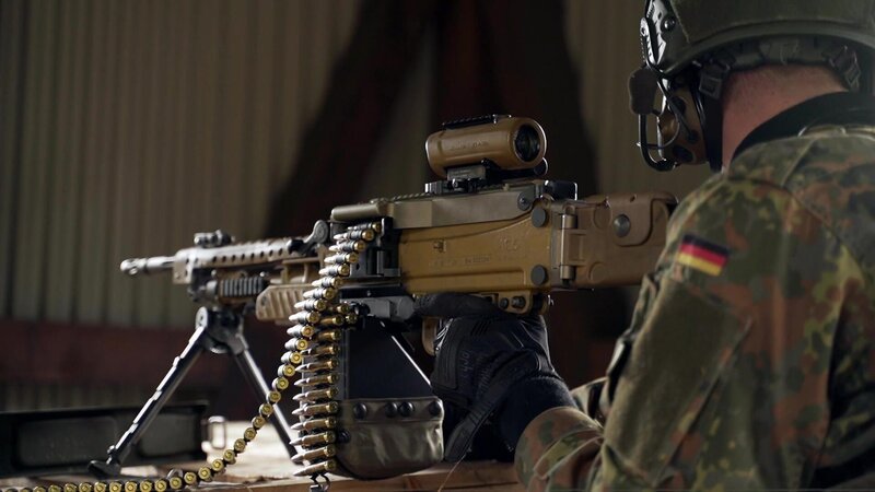 In der Bundeswehr werden verschiedene Handfeuerwaffen eingesetzt. – Bild: WeltN24 GmbH In der Bundeswehr werden verschiedene Handfeuerwaffen eingesetzt. – Bild: WeltN24 GmbH