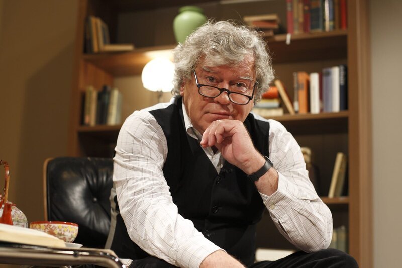 Tilman Spengler führt durch die Literaturgeschichte. – Bild: BR/​Foto Sessner