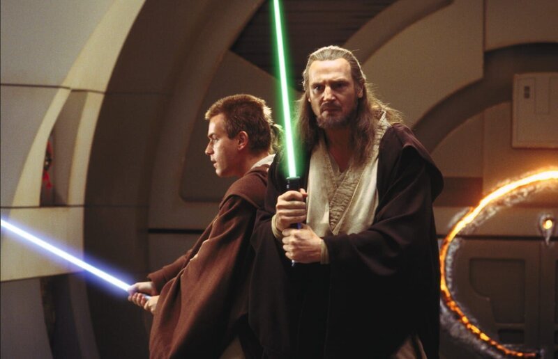 Ewan McGregor (Obi-Wan Kenobi), Liam Neeson (Qui-Gon Jinn). – Bild: Fox Ewan McGregor (Obi-Wan Kenobi), Liam Neeson (Qui-Gon Jinn). – Bild: Fox