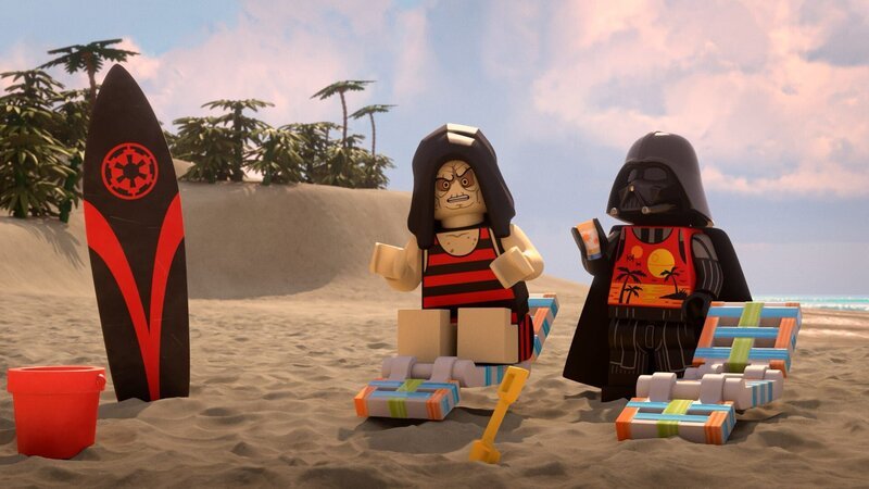 L-R: Emperor Palpatine und Darth Vader – Bild: Courtesy of Disney+