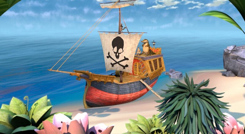King Julien – Von Piraten gefangen – – Bild: ORF/​Universal