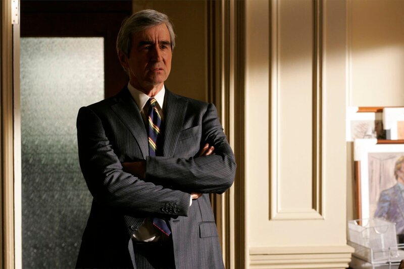 LAW & ORDER -- „Calling Home“ Episode 18001 -- Pictured: Sam Waterston as D.A. Jack McCoy -- NBC Photo: Will Hart – Bild: NBC Universal, Inc. /​ 13TH Street