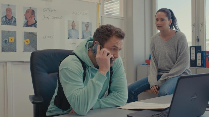 Philipp Stehler (l.); Daniela Stamm (r.) – Bild: SAT.1 Eigenproduktionsbild frei