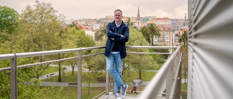 Christian Sievers im spanischen Santander – Bild: ZDF und Jonny Müller- Goldenstedt