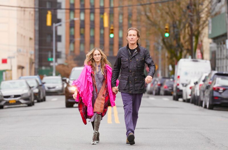 l-r: Sarah Jessica Parker als Carrie Bradshaw, John Corbett als Aidan Shaw – Bild: Craig Blankenhorn /​ Warner