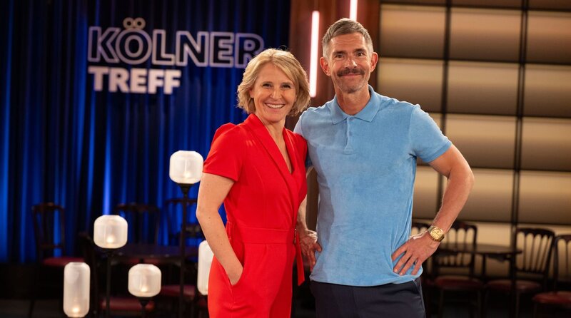 Susan Link und Micky Beisenherz (r) moderieren die Sendung. – Bild: WDR/​Melanie Grande