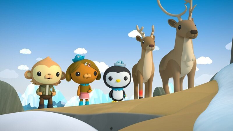 Die Oktonauten haben nun Einsätze auf dem Festland. – Bild: VSP Ltd.