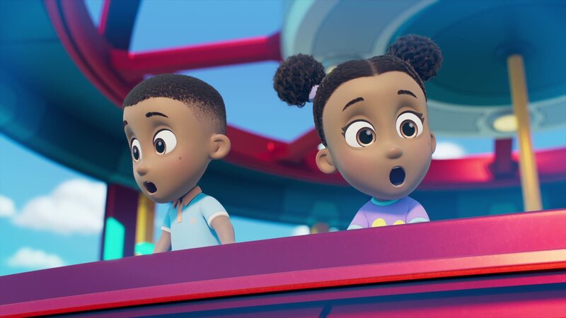 v.li.: Julius Goodway, Julia Goodway – Bild: Paramount