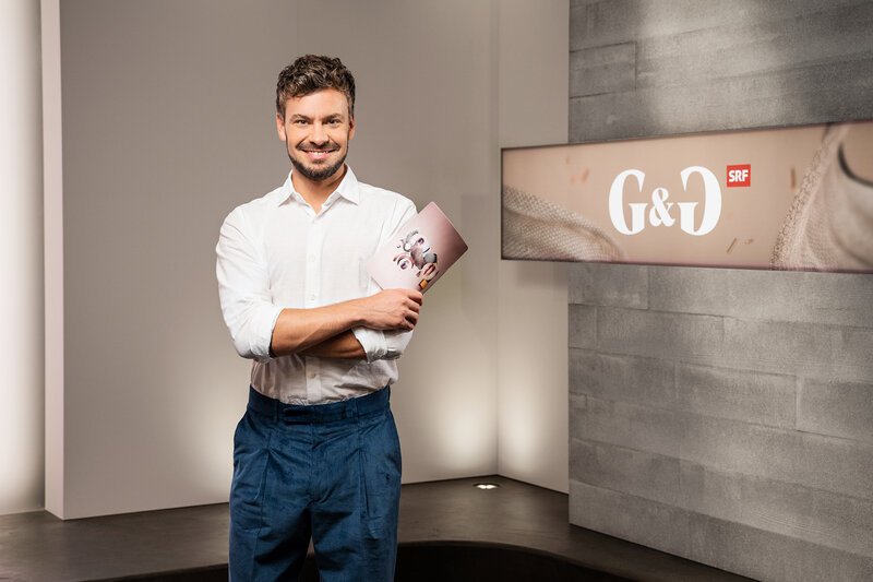 Michel Birri Moderator Gesichter und Geschichten – Bild: SRF1 Michel Birri Moderator Gesichter und Geschichten – Bild: SRF1