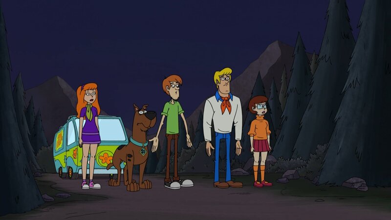 v.li.: Daphne Blake, Scooby-Doo, Shaggy Rogers, Fred Jones, Velma Dinkley – Bild: Warner Bros. Entertainment Inc.