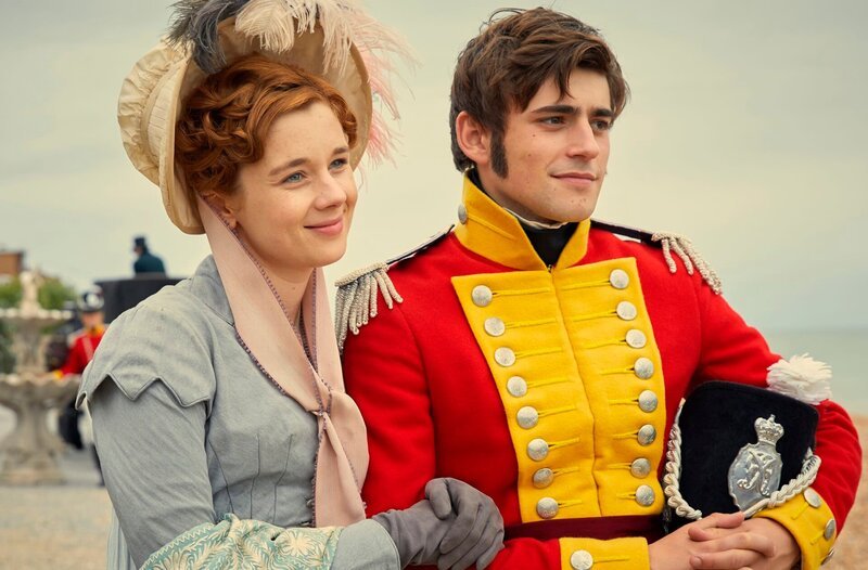 Amelia Sedley (Claudia Jessie) und George Osborne (Charlie Rowe). – Bild: WDR/​Mammoth Screen Limited/​ITV