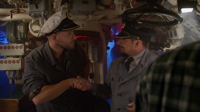 Oberleutnant Oskar Kusch übernimmt das Kommando über sein eigenes U-Boot, U-154. (Pazifikflotte II Productions Inc.) – Bild: Pacific Fleet II Productions Inc. /​ Pacific Fleet II Productions Inc.