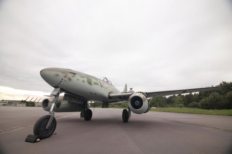 Up close with the Messerschmidt. – Bild: NGC /​ DSP TV/​Steve Morgan